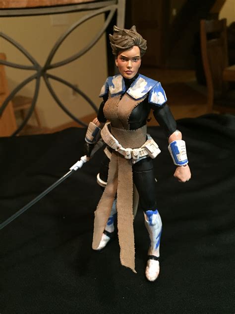 Meetra Surik Jedi Exile Custom Action Figure Vintage Star Wars Toys
