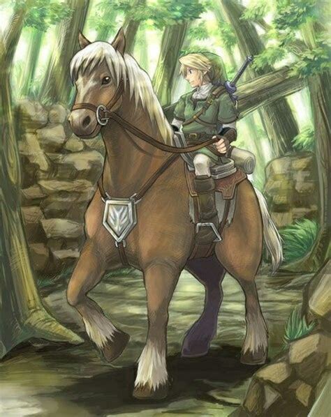 Tp Link And Epona Legend Of Zelda Zelda Art Twilight Princess