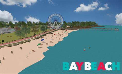 Newsplusnotes Bay Beach Amusement Park Building 100 Foot Tall Ferris