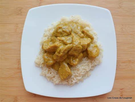 Les Crocs Du Loupinet Curry De Porc Express