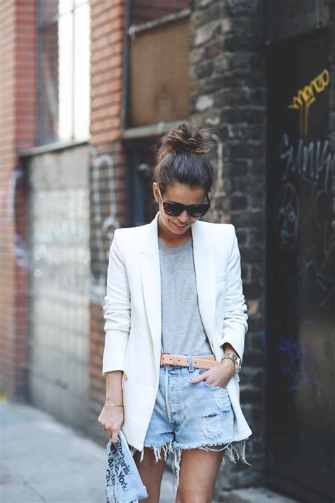 10 Ways To Wear A White Blazer Lauren Messiah