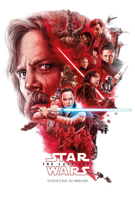 Star Wars Episode Viii The Last Jedi 2017 1400 X 2087 Star