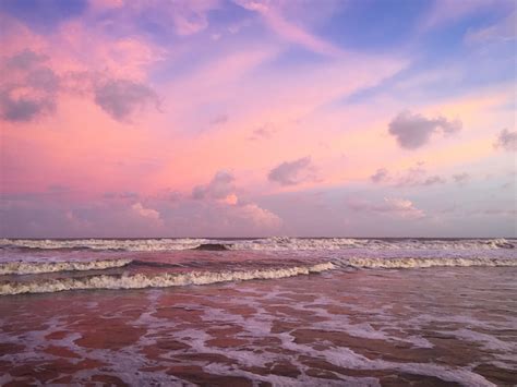 Pink Skies Sunset Folly Beach Folly Beach Sunset Beach