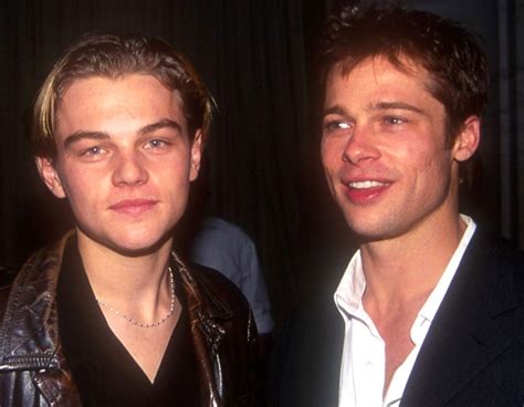 Estas Imágenes De Brad Pitt Y Leonardo Dicaprio En Los 90s Son Un Verdadero Tesoro E News