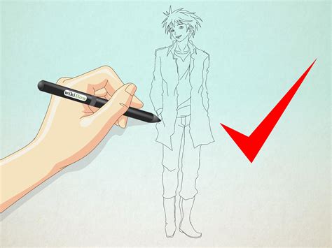 How To Draw Manga Boys 7 Steps With Pictures Wikihow