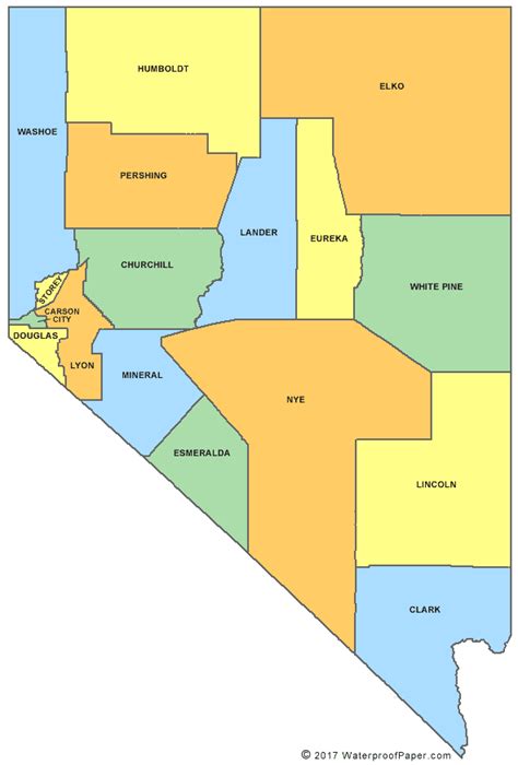 Nevada Counties The Radioreference Wiki