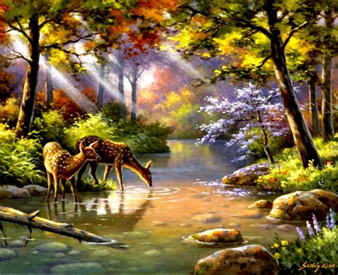 Nature Painting Wallpaper All Hd Wallpapers Gallery