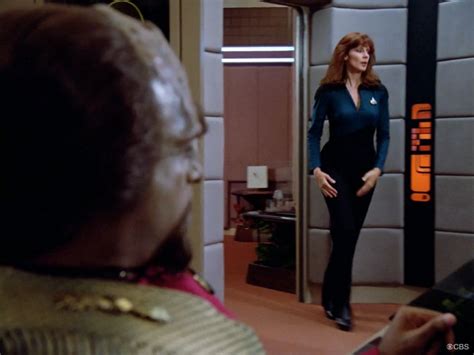 Star Trek Next Generation The Naked Now Gates Mcfadden As Dr Crusher