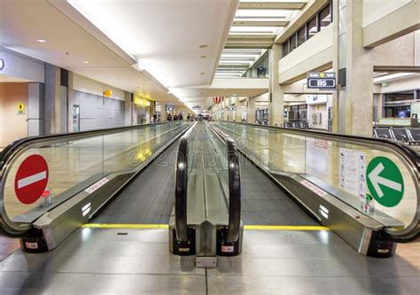 Huge collection, amazing choice, 100+ million high quality, affordable rf and rm images. Moving Walkway In The Airport Editorial Stock Photo ...