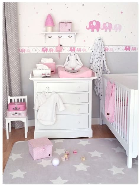Babyzimmer mädchen ideen grau rosa. Wand Gestaltung Mädchen Kinderzimmer Ausgezeichnet On ...