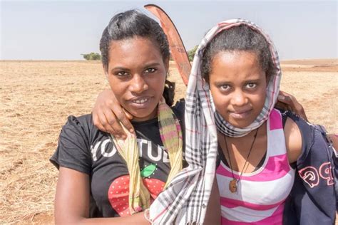 Two Ethiopian Girls Stock Editorial Photo © Demidoff 61256795