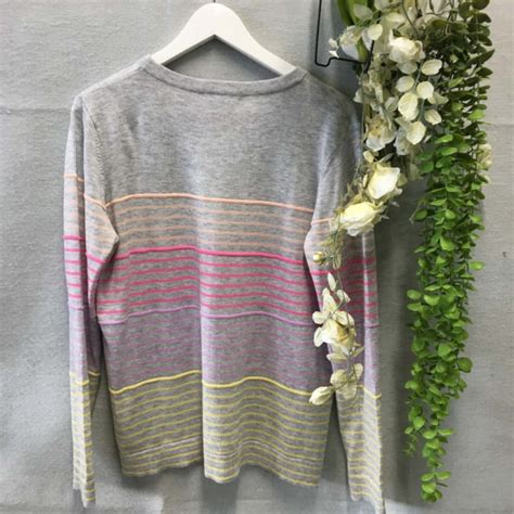 The more expensive option from oliver bonas (picture: Oliver Bonas Womens Size 14 Jumpers Grey/Striped