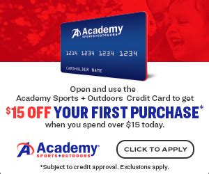 Maybe you would like to learn more about one of these? Academy Sports + Outdoors Credit Card - Benefits