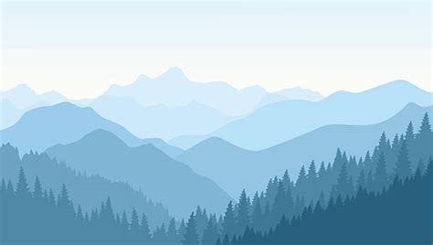 Royalty Free Mountain Range Clip Art Vector Images