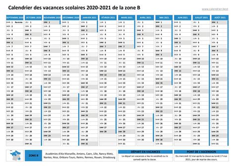 Vacances Scolaires Zone B Calendrier Scolaire 2021 2022 Et 2022 2023