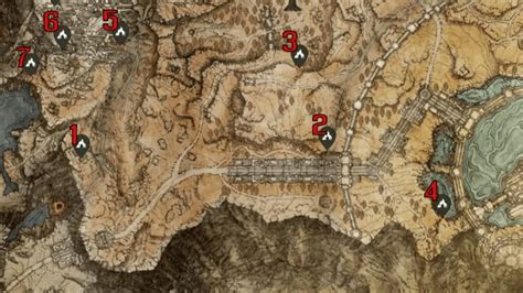 ELDEN RING All Dungeons Locations