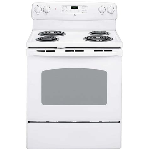 Ge 30 Inch 50 Cuft Single Oven Electric Range With Self Cleaning