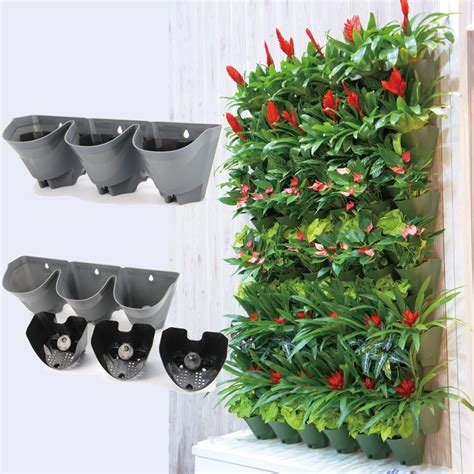 Worth Self Watering Vertical Wall Planter Flowerpothanging Plant Pots
