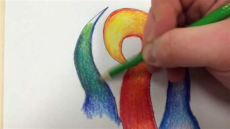 Colored Pencil Tutorial Blending Analogous Colors Youtube