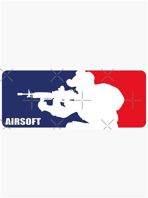 Airsoft Logo Sticker For Sale By Sandersapparel Redbubble