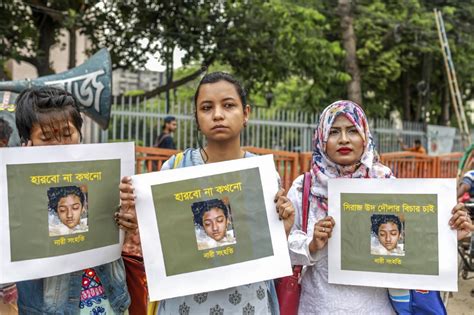 بنگلہ دیش میں طالبہ کے قتل پر سزائے موت Urdu News اردو نیوز