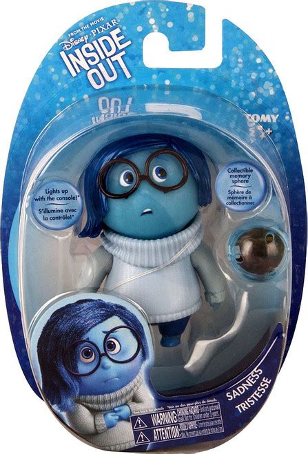 Disney Pixar Inside Out Sadness 5 Action Figure Memory Sphere Tomy Toywiz