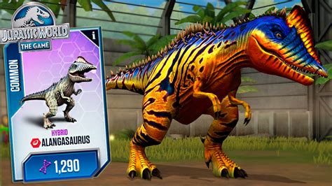 New Hybrid Alangasaurus Max Lvl 40 Jurassic World The Game Hd