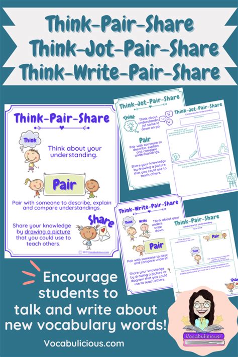 What Is Think Pair Share Vocabulicious