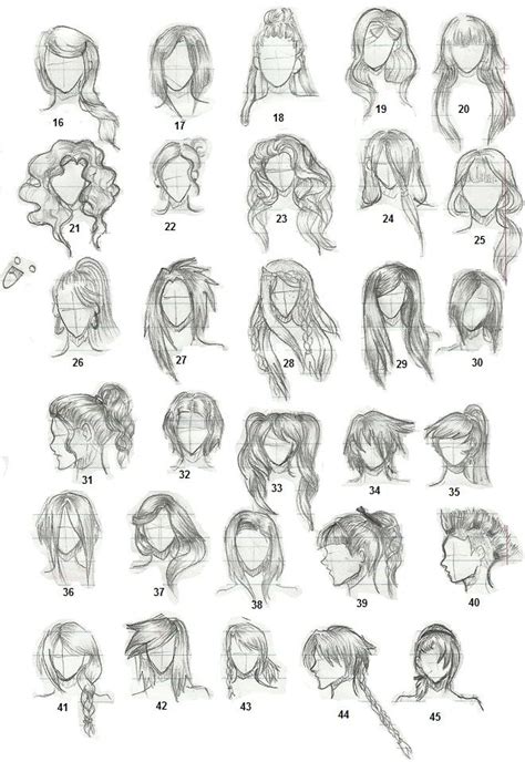 Easy Curly Hairstyles Drawing Elrustegottreviso