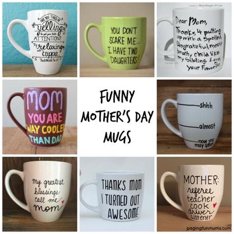 Goes far and beyond to make their customers happy! Funny Mother's Day Mugs - so many great gift ideas!
