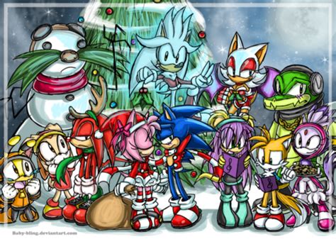 Sonic The Hedgehog Images Merry Christmas 2011 Hd Wallpaper And