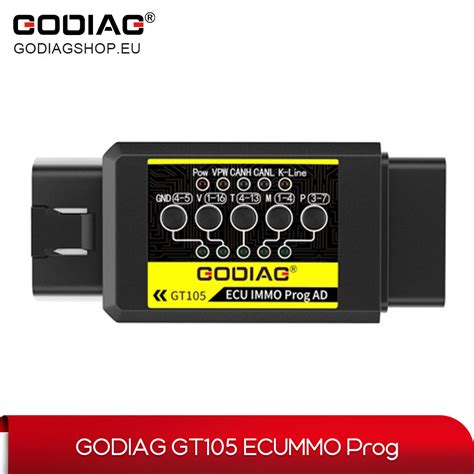 Godiag Gt Immo Prog Ad Obd Ii Break Out Box Ecu Connector Support