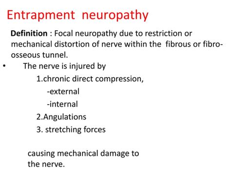 Compressive Neuropathies Of Upper Limb