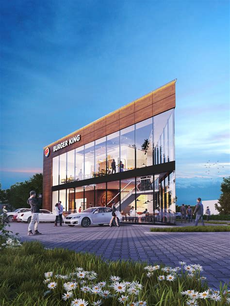 Burger King Drive Thru Concept In Piaseczno Poland On Behance