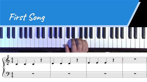 Lesson 1 Your First Piano Lesson Youtube