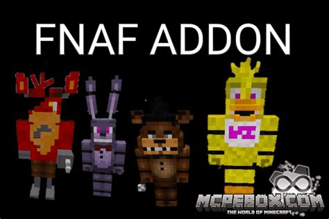 The Top 5 Fnaf Mods For Minecraft Pe Bedrock Edition Mcpe Box