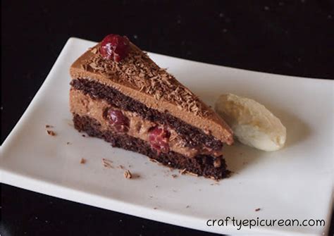 Chocolate Cherry Mousse Cake Crafty Epicurean
