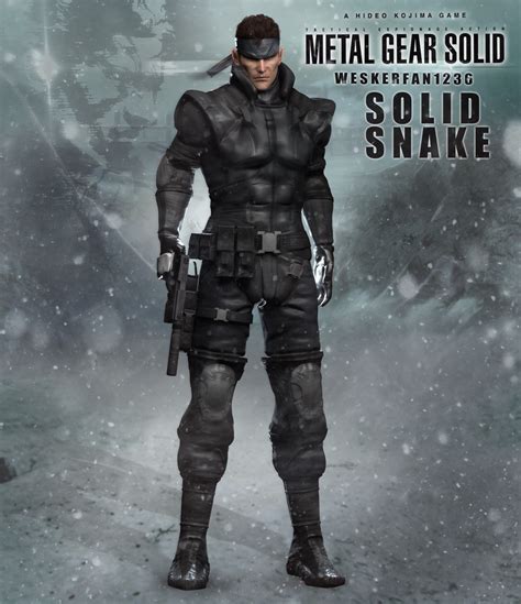 Metal Gear Solid Twin Snake Solid Snake Hd By Weskerfan1236 On Deviantart