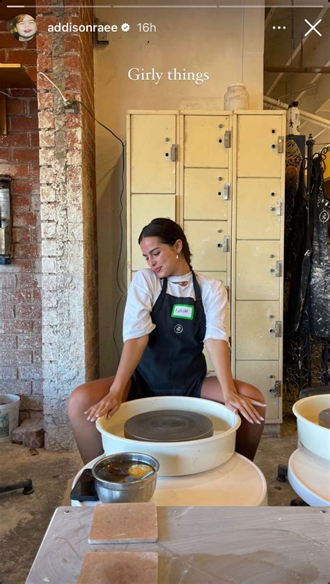 Addison Rae Documented Her Pottery Class With Olivia Rodrigo Maddie