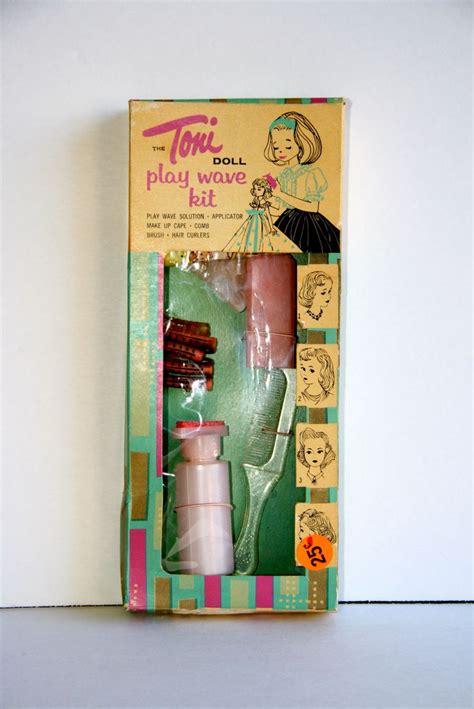 1950s Toni Doll Hair Set Still In Original Packaging 25 Hair