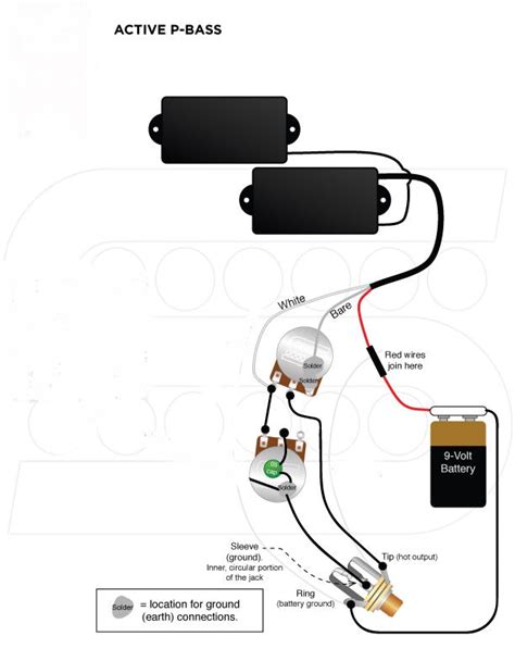 Active Pickups Wiring Diagram