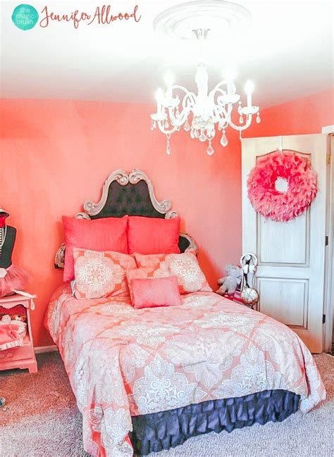 Take A Peak At Ava S Room A Pink Girls Bedroom Pink Bedroom For Girls Girls Bedroom Shared