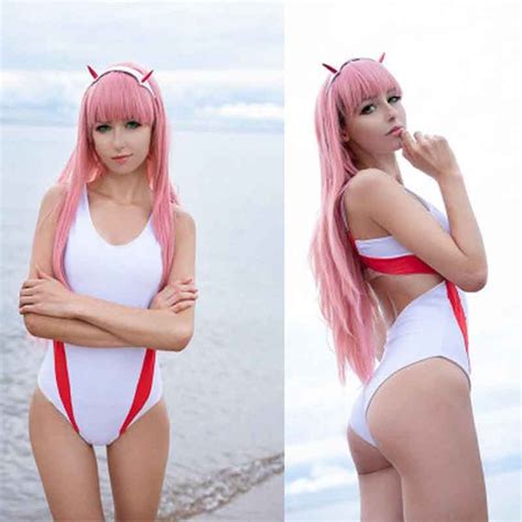 New Sex Anime Darling In The Franxx Code002 Zero Two Cosplay Costume
