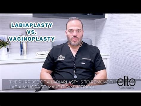 Labiaplasty Vs Vaginoplasty Surgery Candidates Recovery Youtube