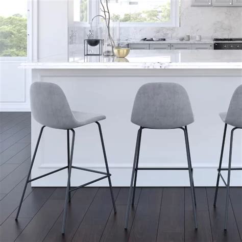 Wayfair kitchen island chairs leather. Foundstone Connor Bar & Counter Stool & Reviews | Wayfair ...