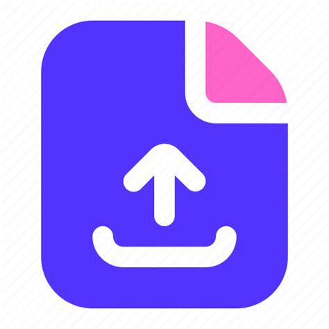 Document File Upload Icon Download On Iconfinder