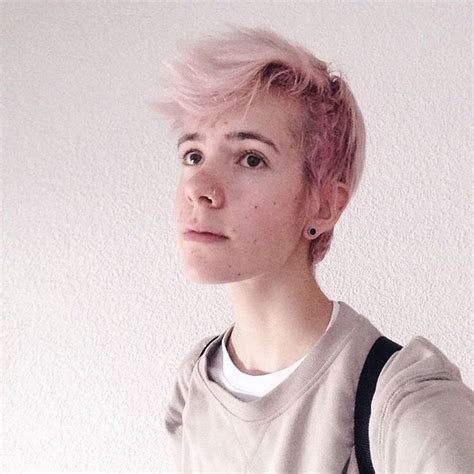 Pink Haired Boy Pink Hair Pastel Hair Cute Boys