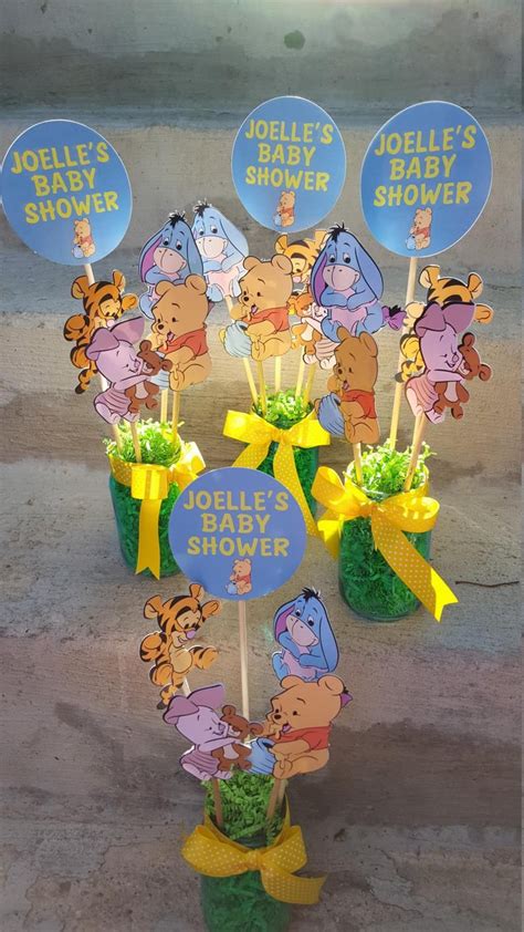 Winnie The Pooh Baby Shower Centerpiece Ideas