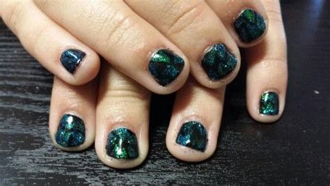 Inspired By Robin Moses Shattered Glass My Caralas Nails I