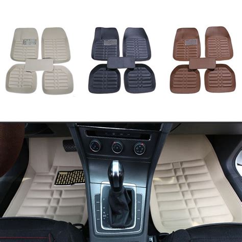 Car Auto Floor Mats Floorliners Front 5pcs Universal Rear Aliexpress